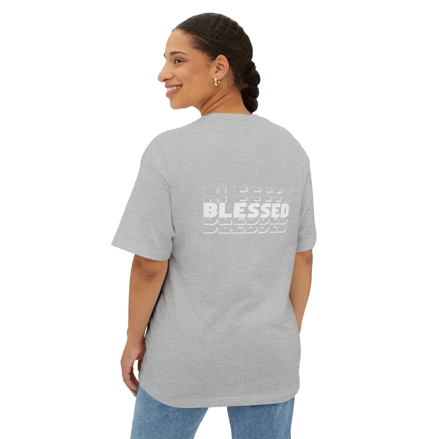 Faith-Inspired Oversized Tee - All We Need is Jesus