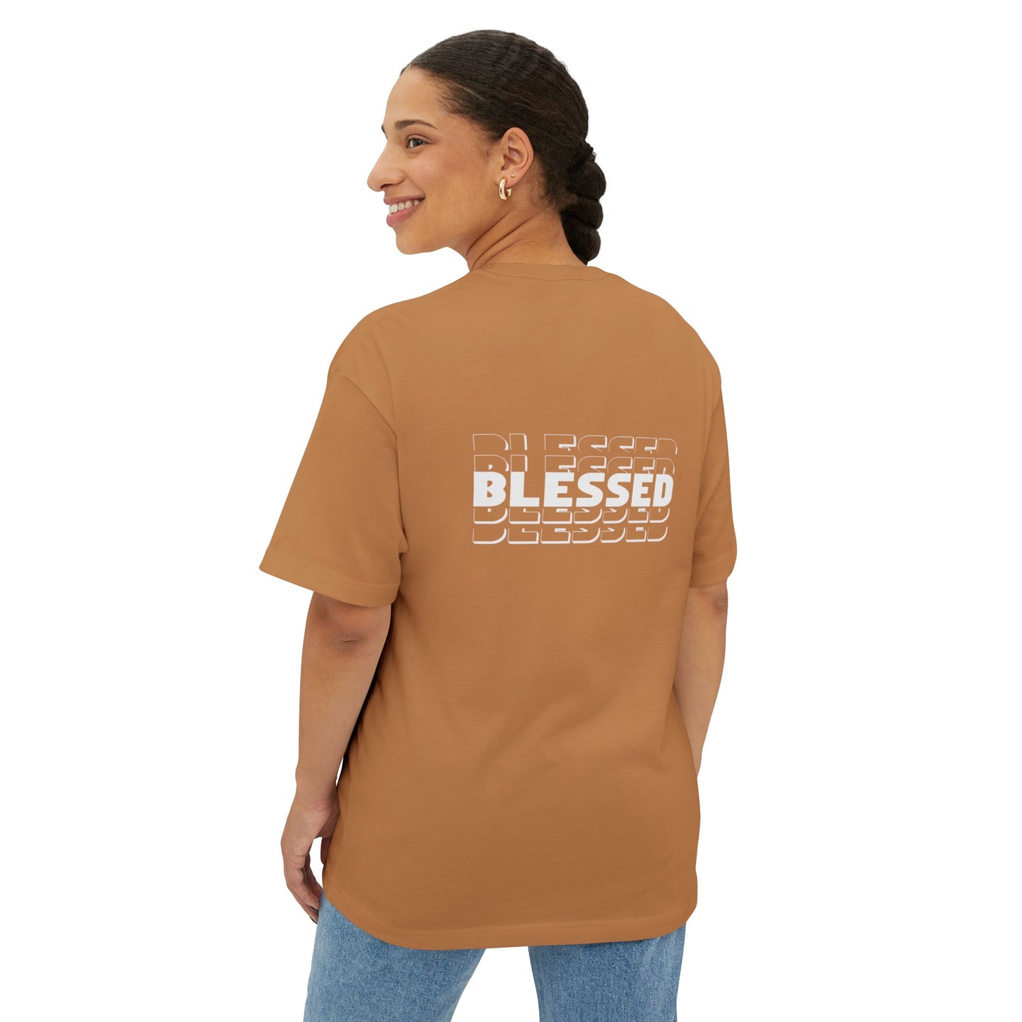 Faith-Inspired Oversized Tee - All We Need is Jesus