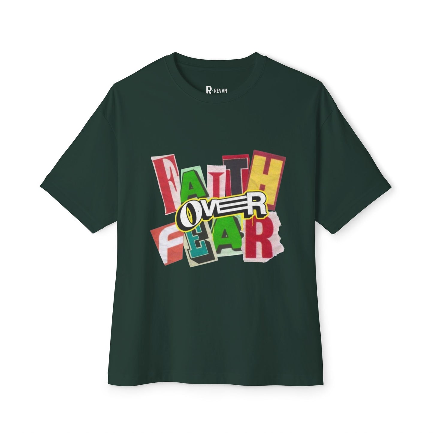 Unisex Oversized "Faith Over Fear"