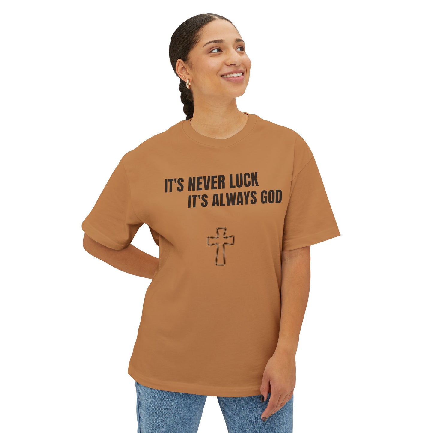 Faith-Inspired Unisex Boxy Tee