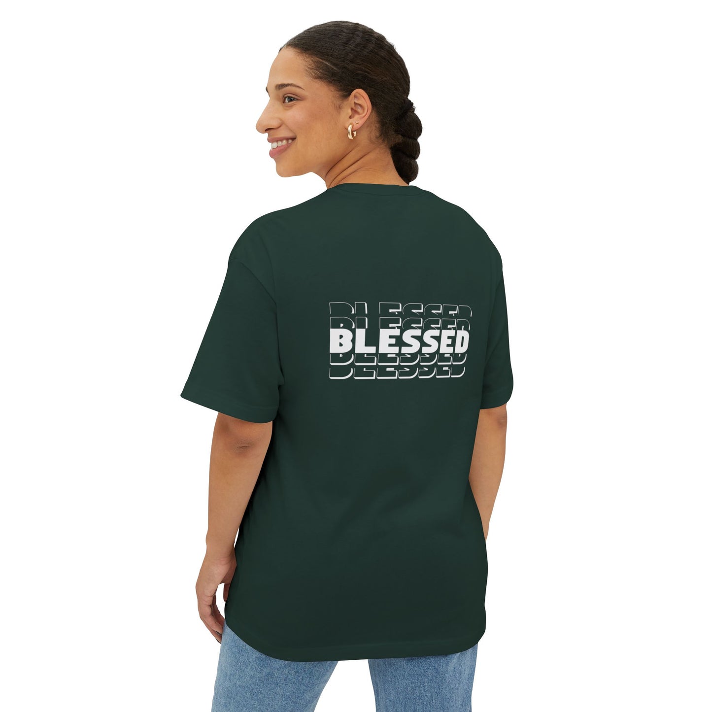 Faith-Inspired Oversized Tee - All We Need is Jesus
