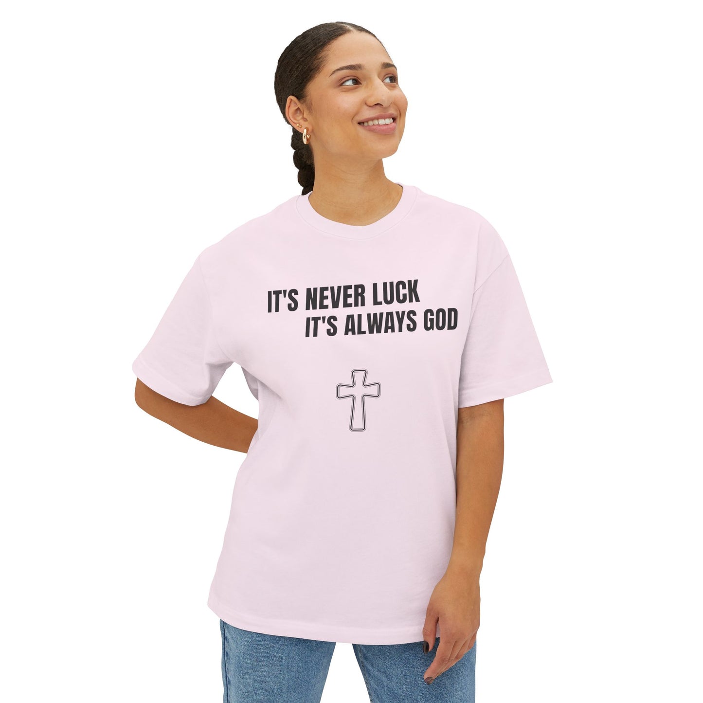 Faith-Inspired Unisex Boxy Tee