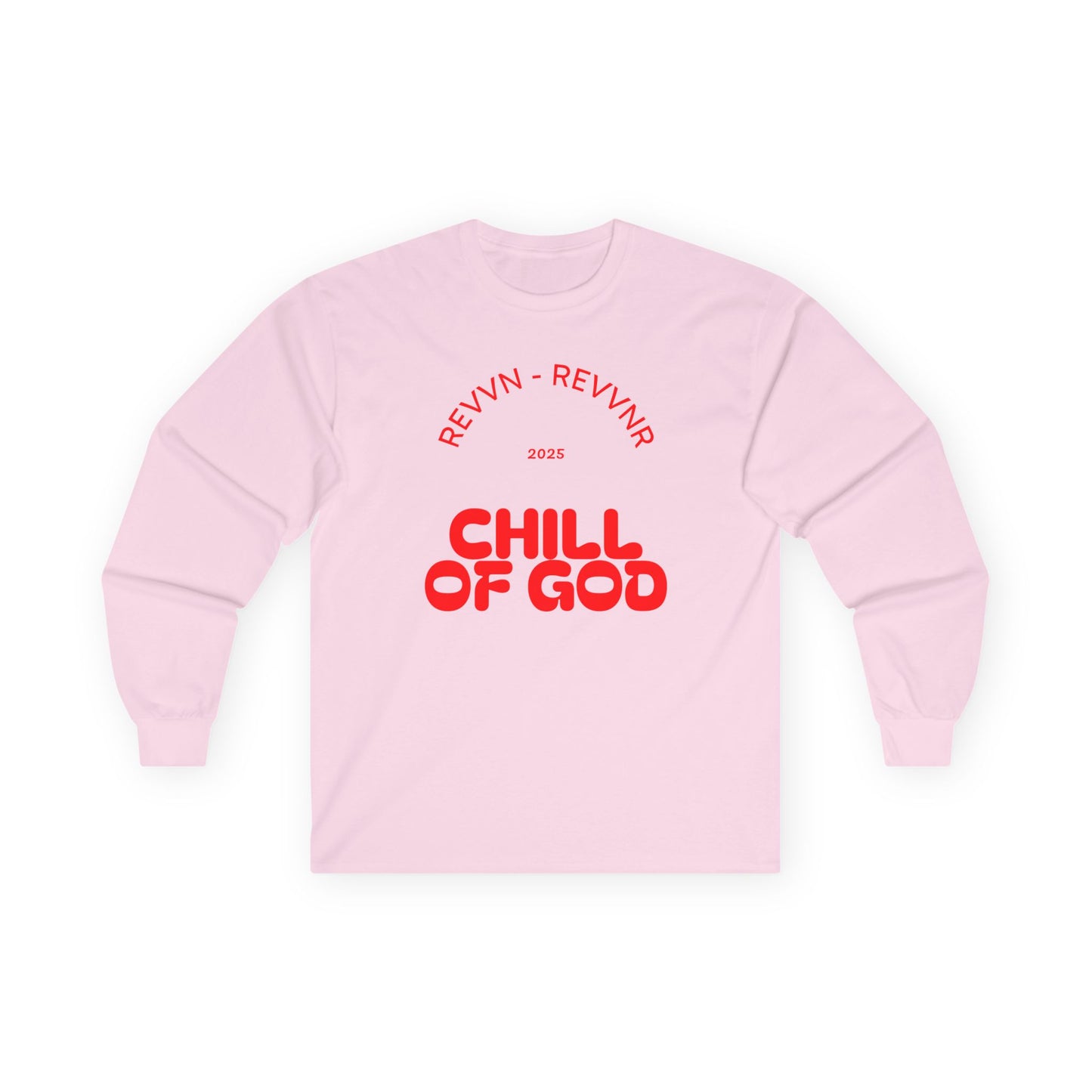 Unisex Long Sleeve Tee - Chill of God Graphic