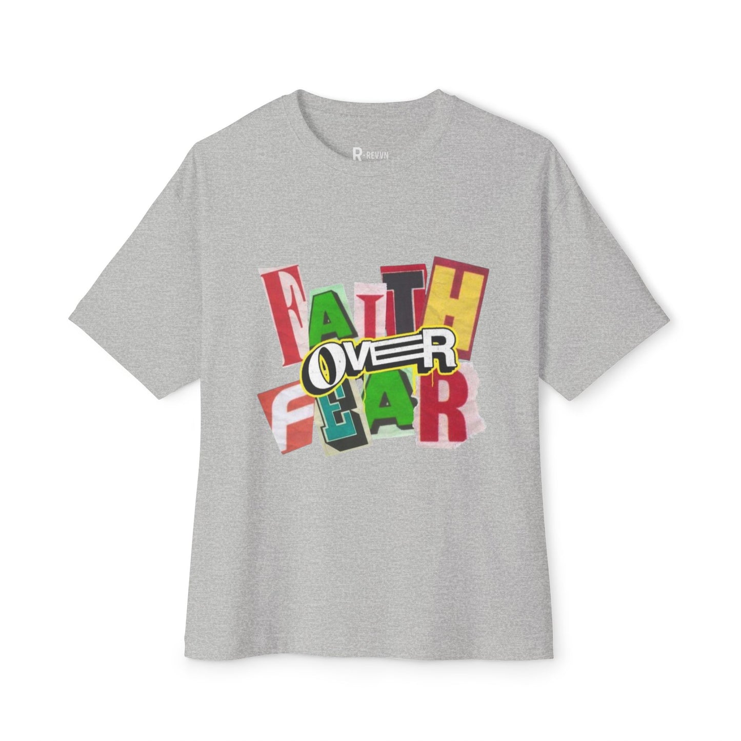 Unisex Oversized "Faith Over Fear"
