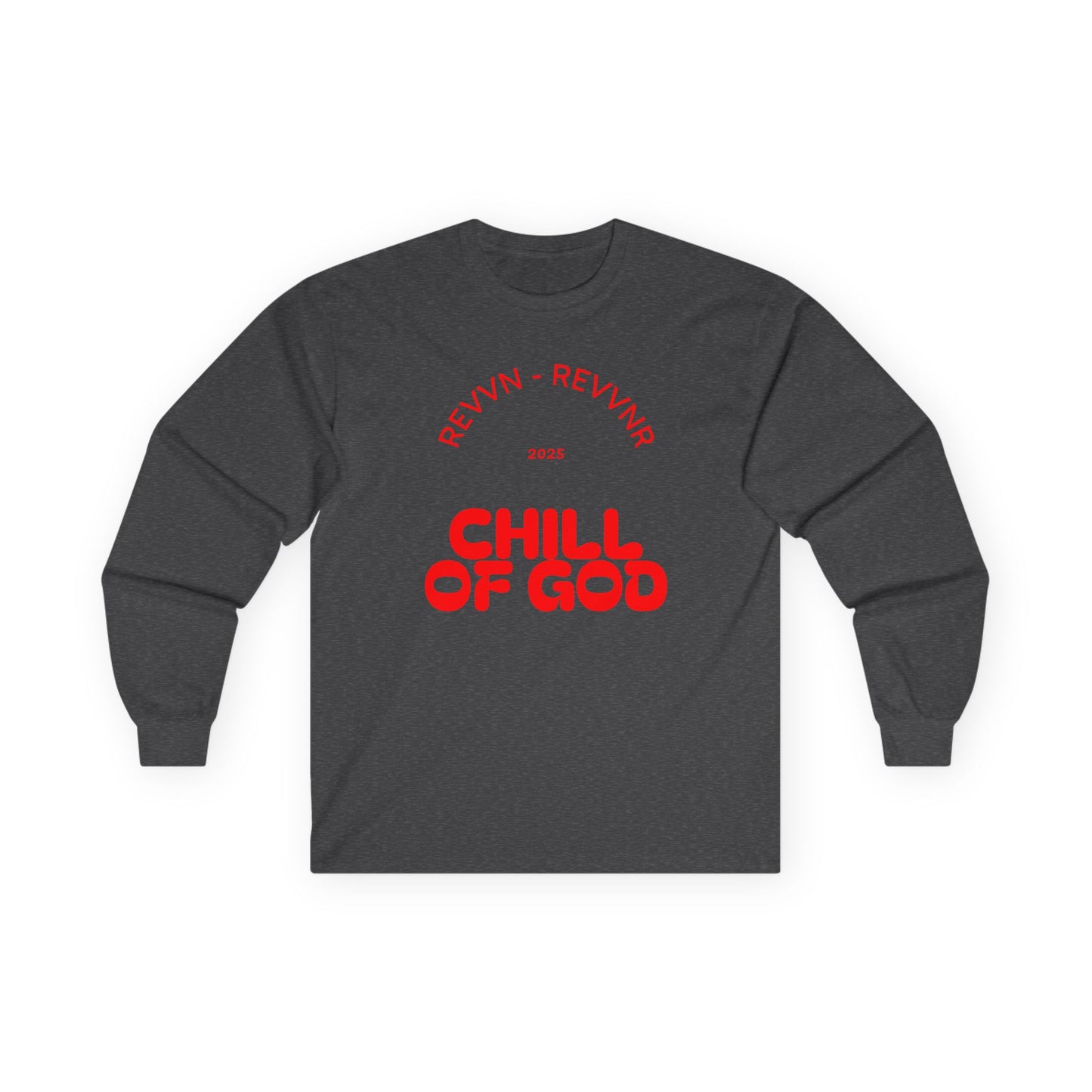 Unisex Long Sleeve Tee - Chill of God Graphic