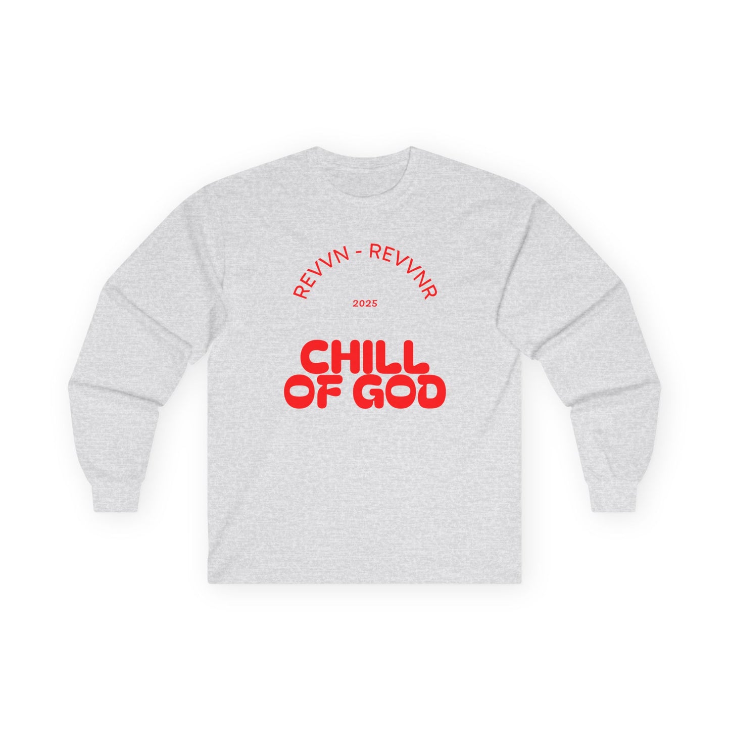 Unisex Long Sleeve Tee - Chill of God Graphic