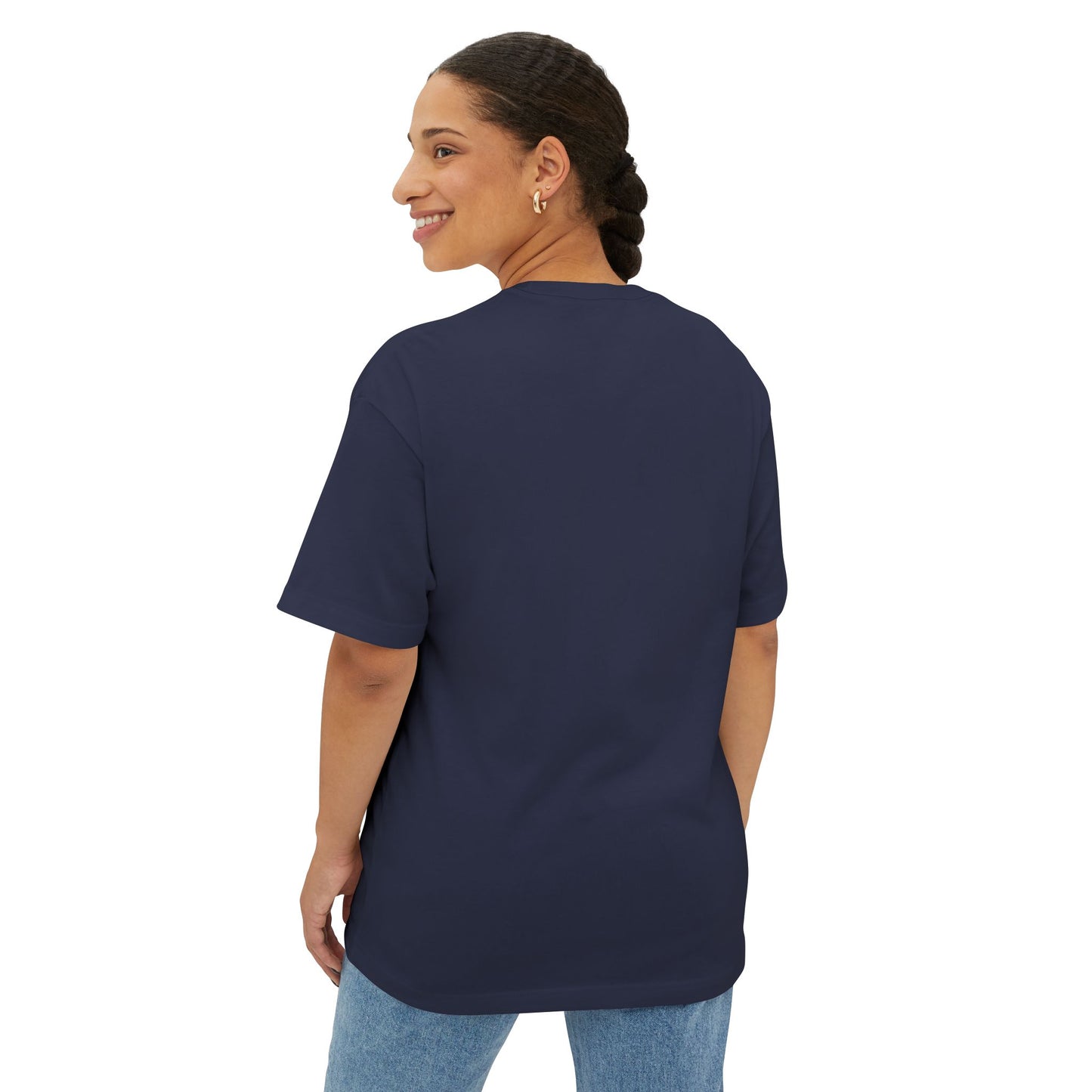 Inspirational Oversized Tee - "With God All Things Are Possible"