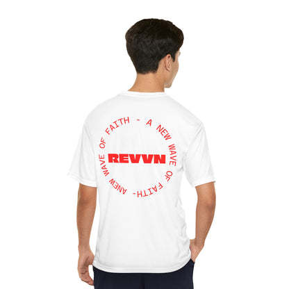 Men's Faith-Inspired Performance T-Shirt - Jesus Saves