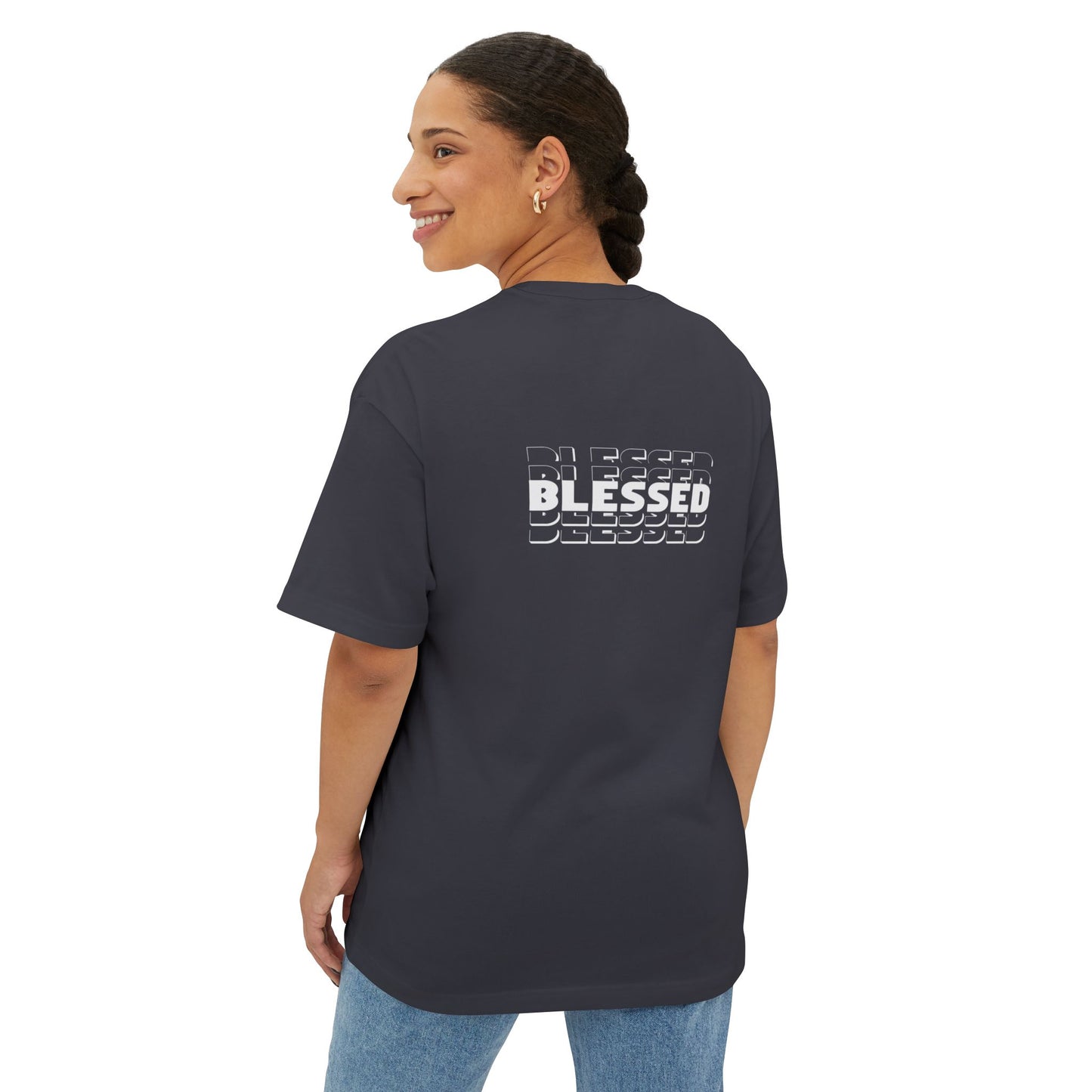 Trust in God Oversized Tee, Unisex Spiritual Shirt