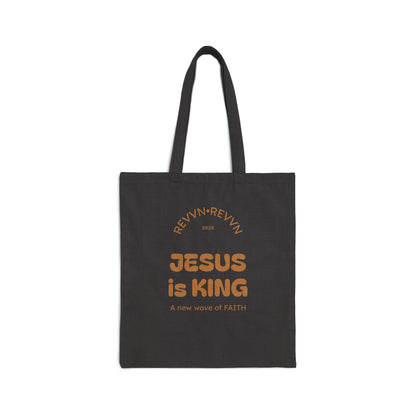 Jesus is King - Cotton Tote Bag