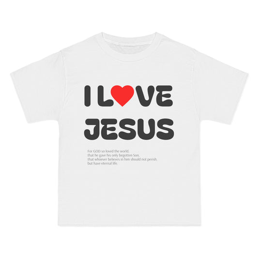 I Love Jesus Short-Sleeve T-Shirt, Christian Apparel