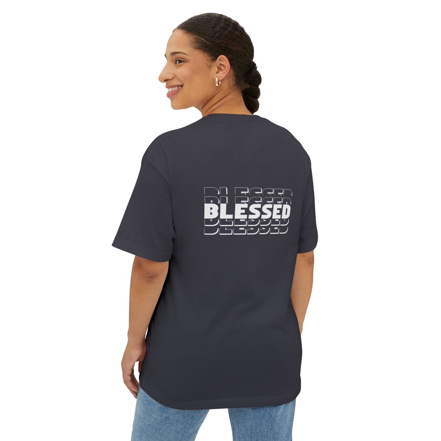 Faith-Inspired Oversized Tee - All We Need is Jesus