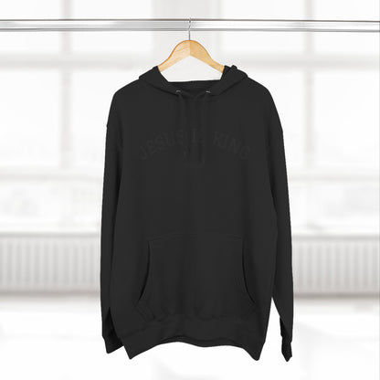 Jesus Is King Three-Panel Fleece Hoodie