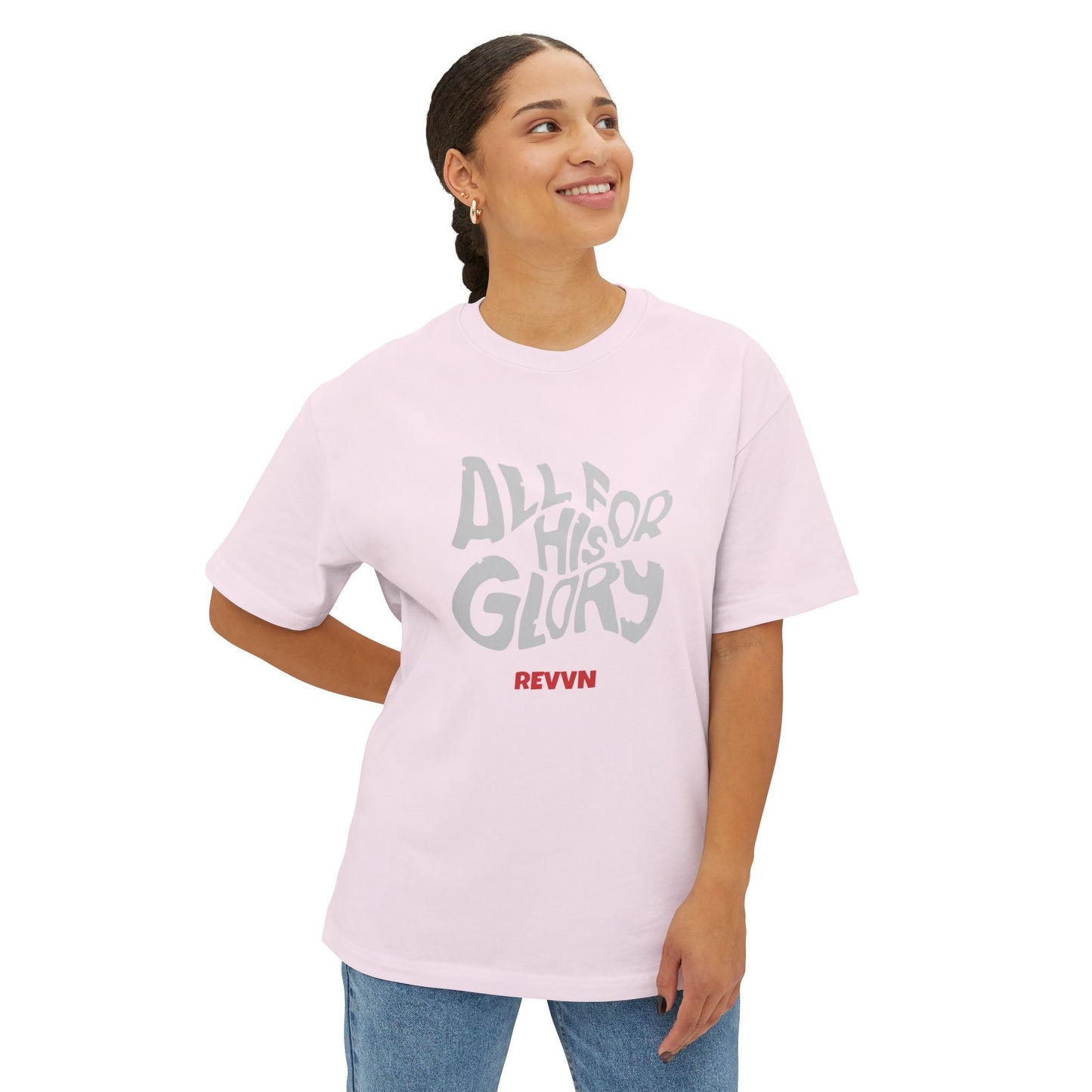 Christian Inspirational Oversized Tee