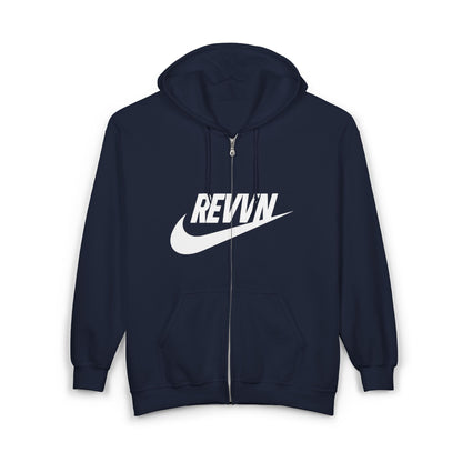 Revvn Unisex Zip Hoodie