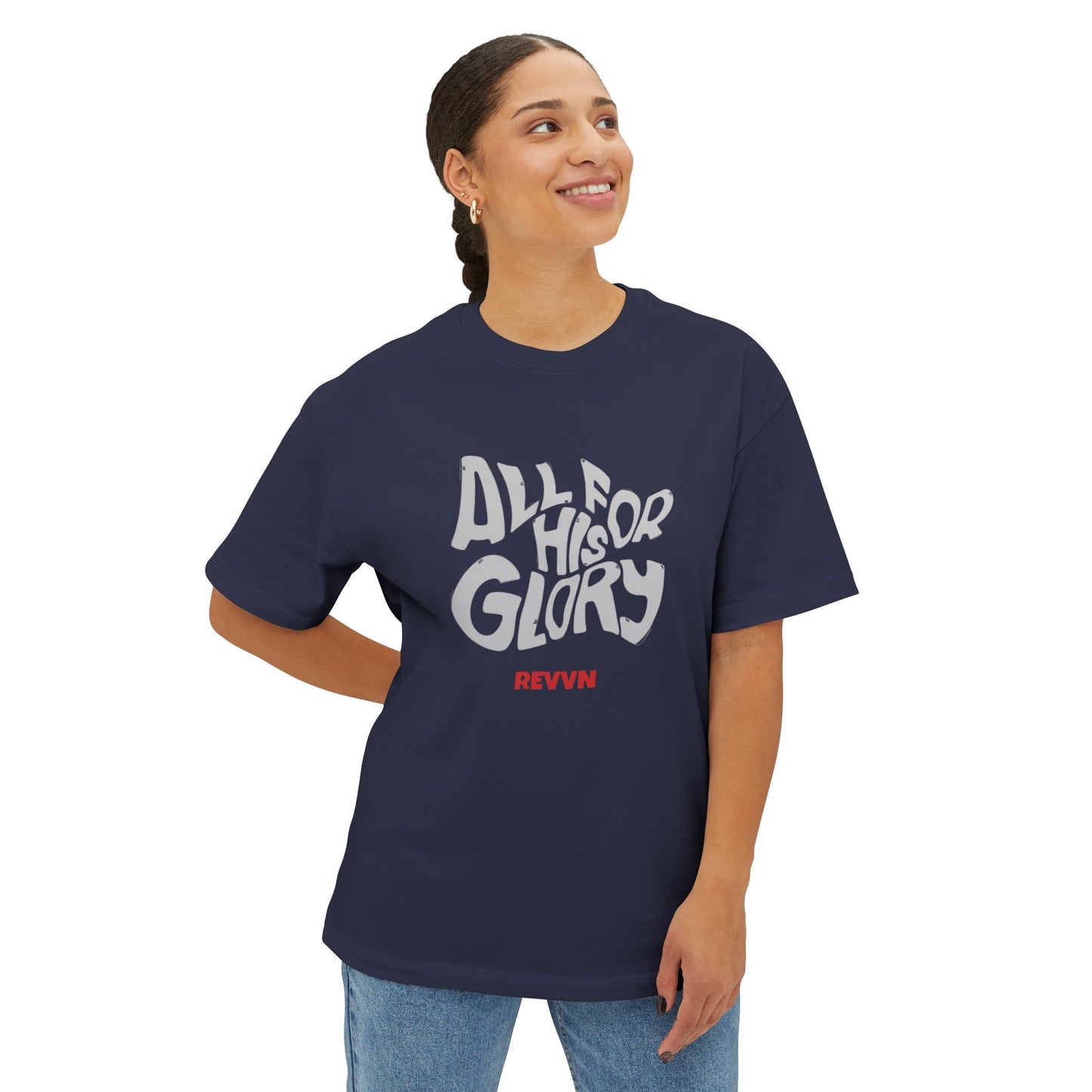 Christian Inspirational Oversized Tee