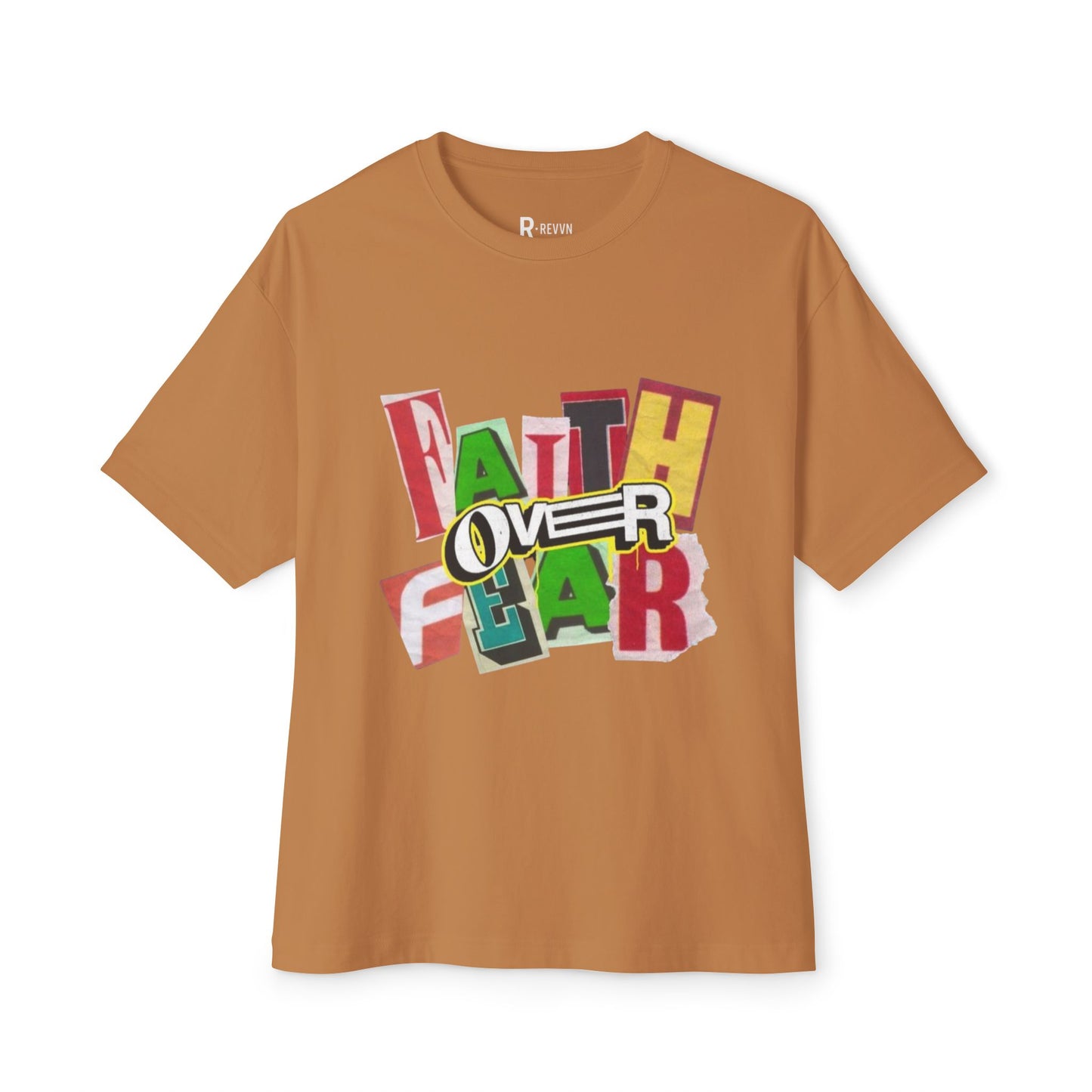 Unisex Oversized  "Faith Over Fear"