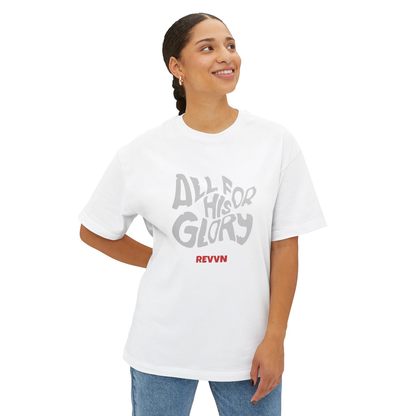 Christian Inspirational Oversized Tee