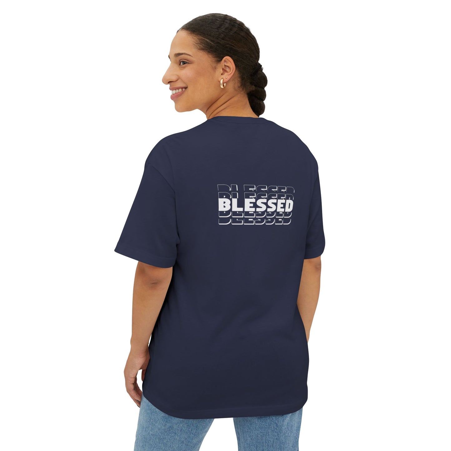 Trust in God Oversized Tee, Unisex Spiritual Shirt
