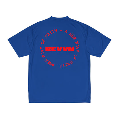 Men's Faith-Inspired Performance T-Shirt - Jesus Saves