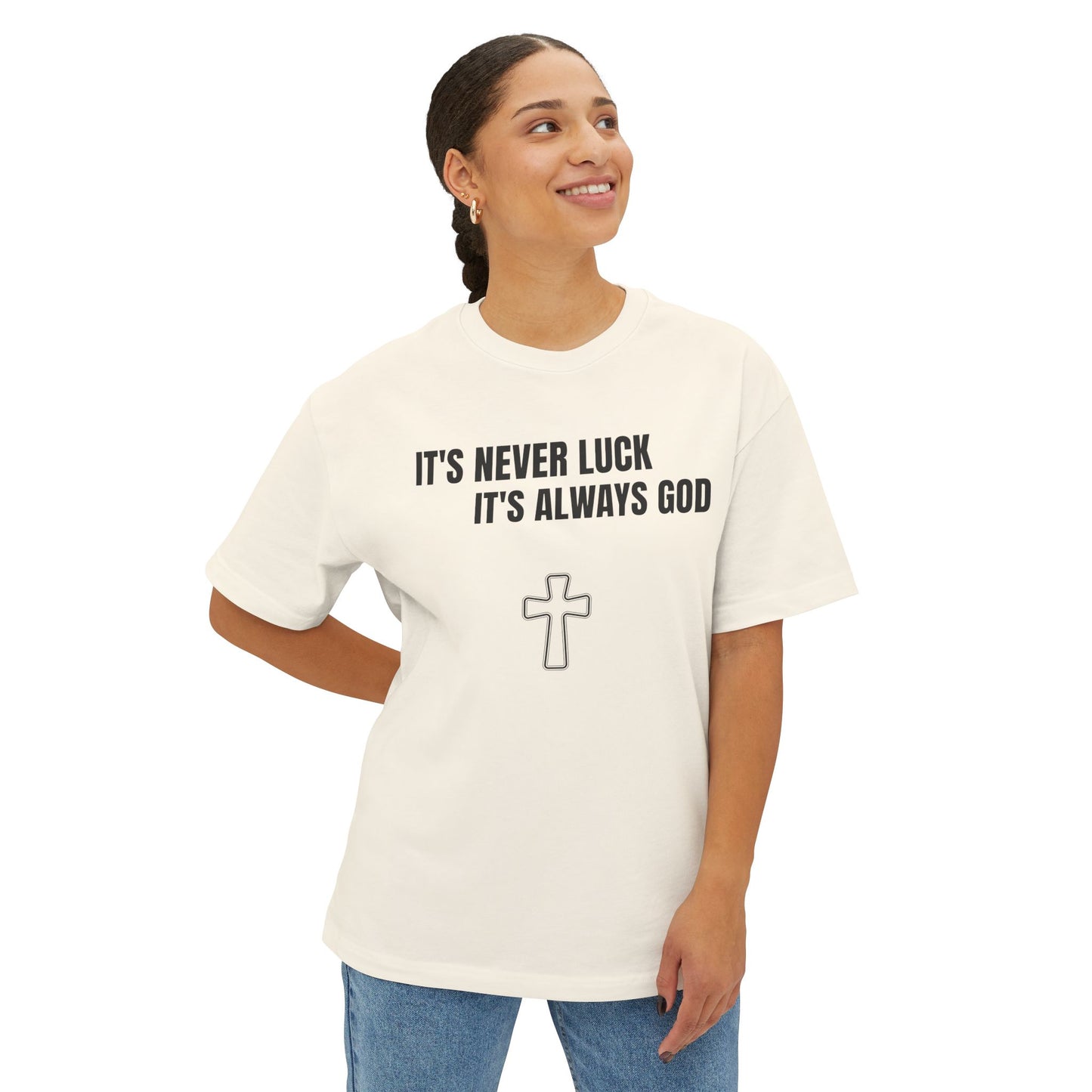 Faith-Inspired Unisex Boxy Tee
