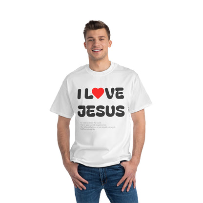 I Love Jesus Short-Sleeve T-Shirt, Christian Apparel