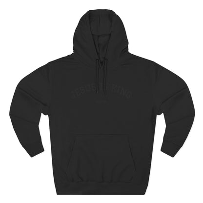 Jesus Is King Three-Panel Fleece Hoodie