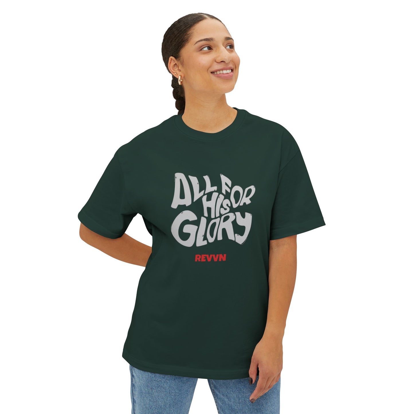 Christian Inspirational Oversized Tee