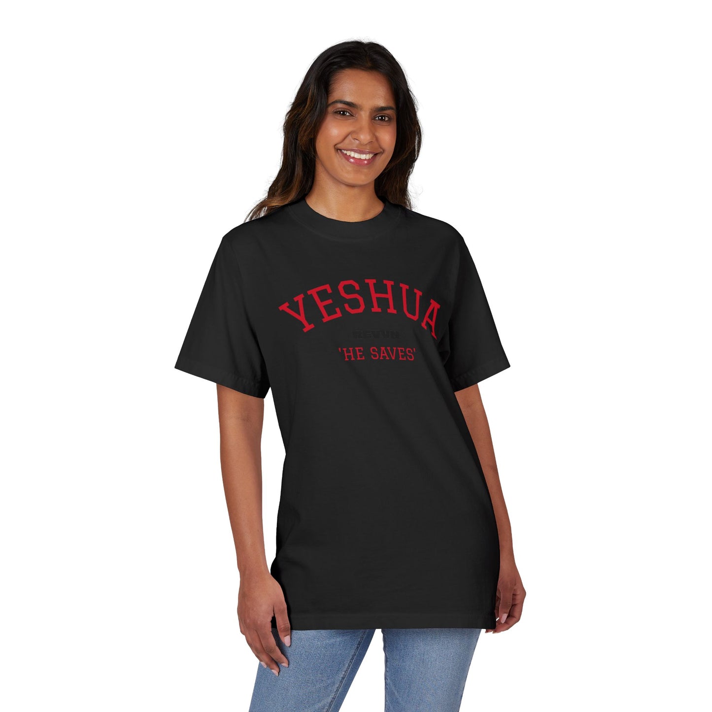 Yeshua He Saves Tee, Unisex Graphic Tee,