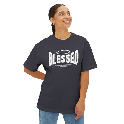 Blessed Unisex Oversized Boxy Tee