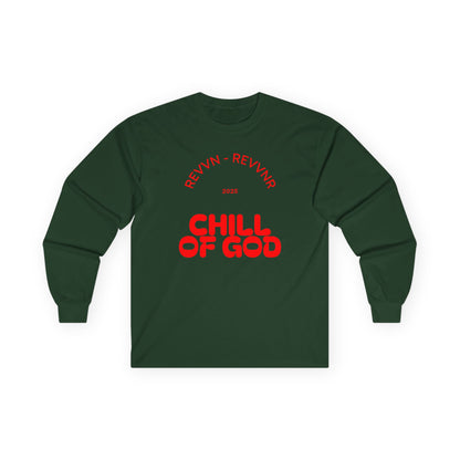 Unisex Long Sleeve Tee - Chill of God Graphic