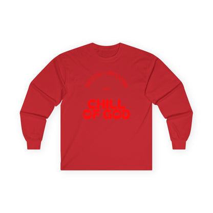 Unisex Long Sleeve Tee - Chill of God Graphic