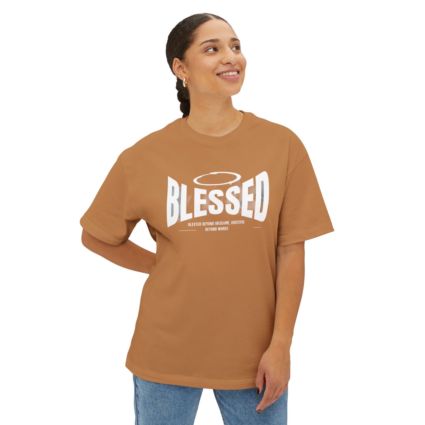 Blessed Unisex Oversized Boxy Tee