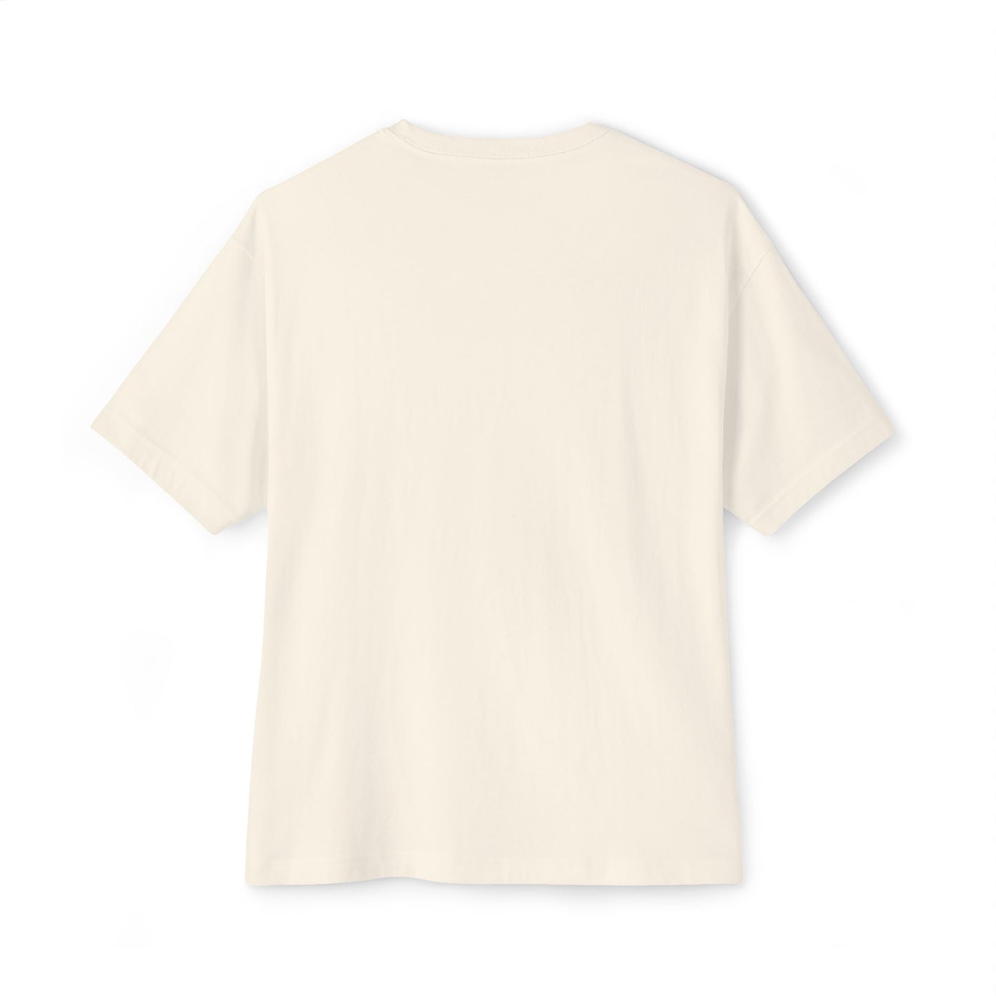 Inspirational Oversized Tee - "With God All Things Are Possible"