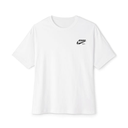 Faith Over Fear Unisex Oversized Boxy Tee