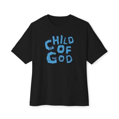 Children of God Oversized Tee – Comfortable Unisex Boxy Shirt for Faith, Casual Wear, Gifts, Spiritual Occasions, Back to School