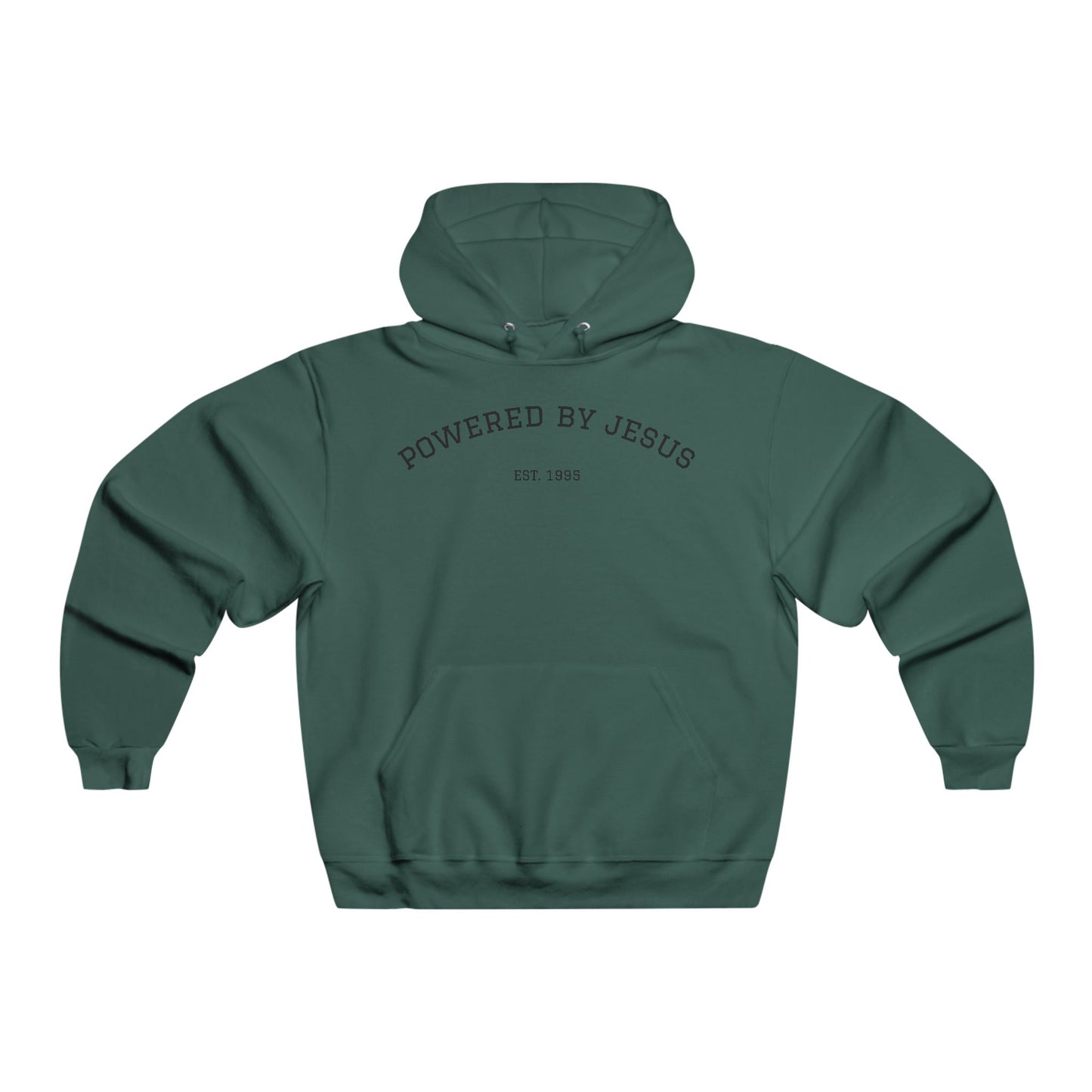 Powered by Jesus Hooded Sweatshirt