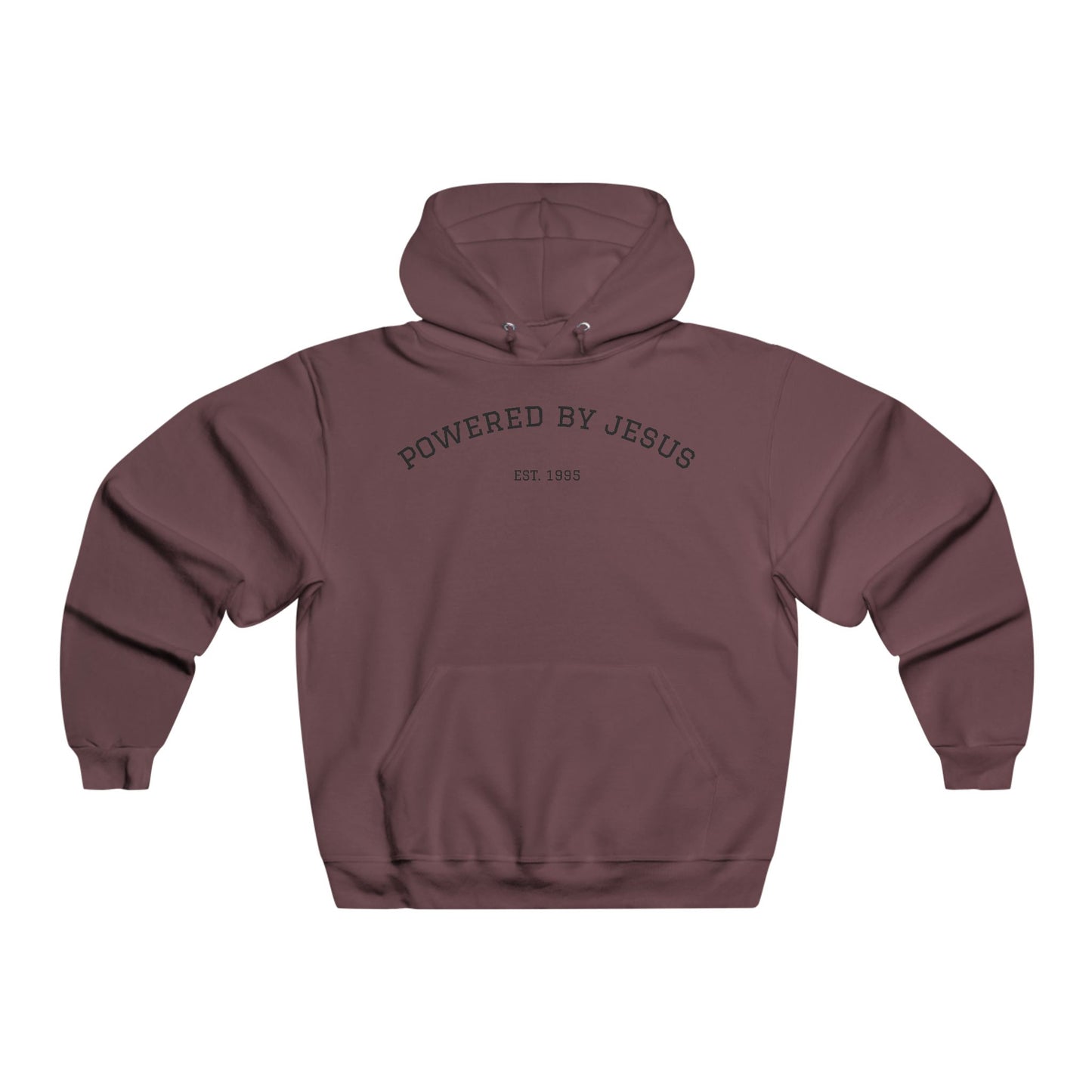 Powered by Jesus Hooded Sweatshirt
