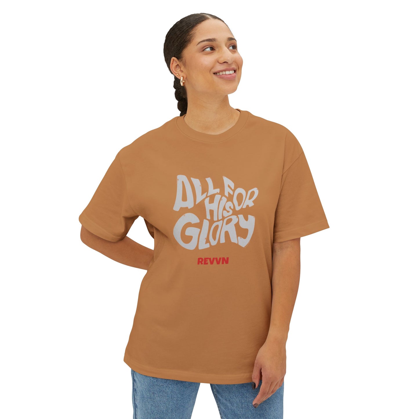 Christian Inspirational Oversized Tee