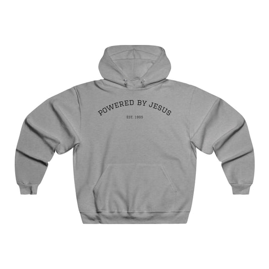 Powered by Jesus Hooded Sweatshirt