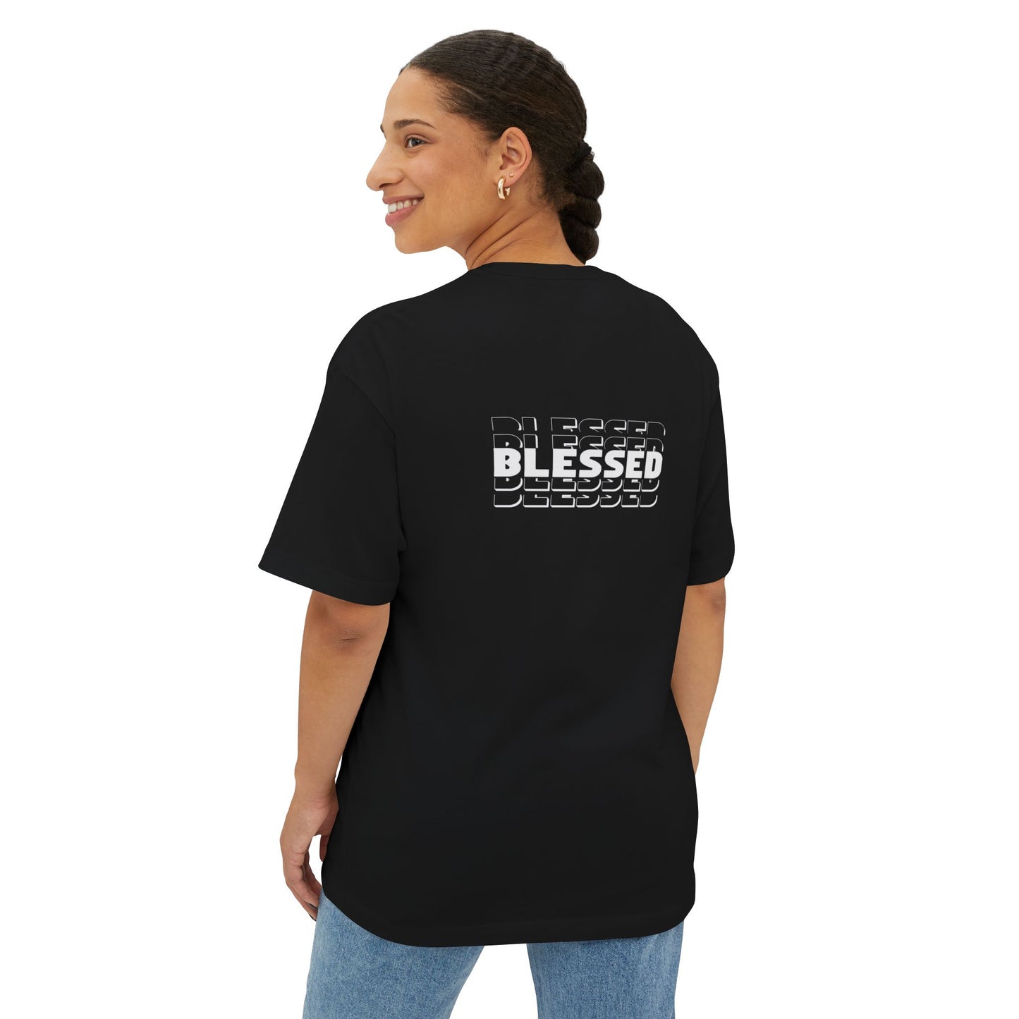 Trust in God Oversized Tee, Unisex Spiritual Shirt