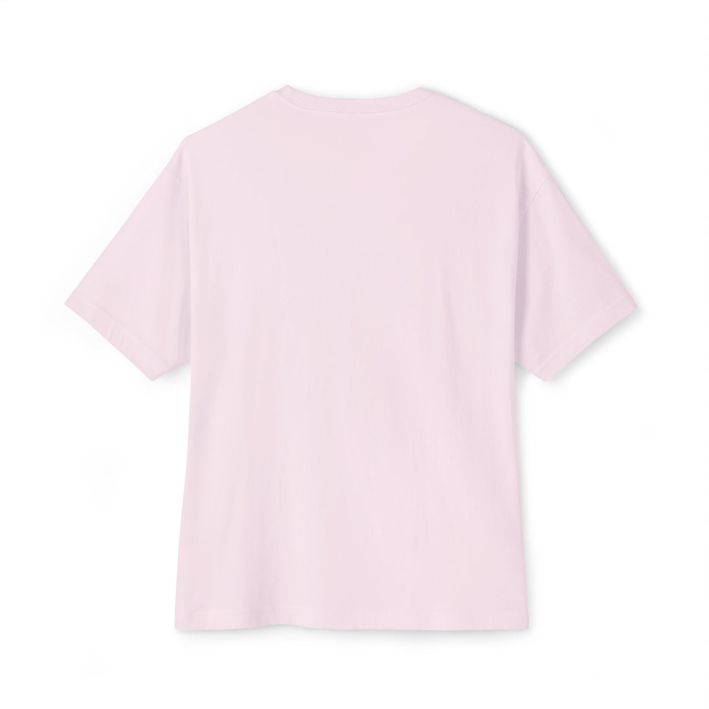 Inspirational Oversized Tee - "With God All Things Are Possible"