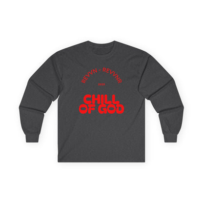 Unisex Long Sleeve Tee - Chill of God Graphic