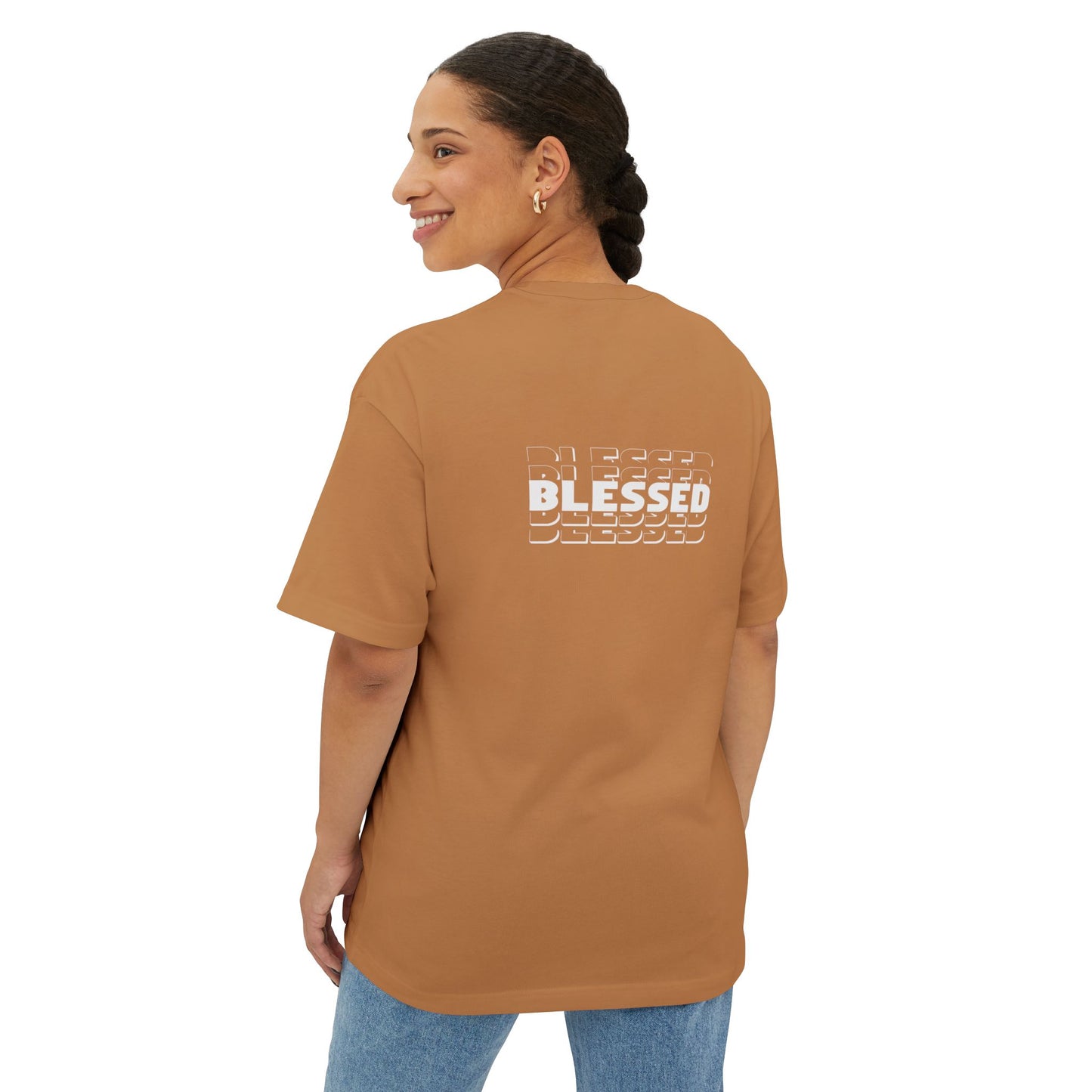 Trust in God Oversized Tee, Unisex Spiritual Shirt