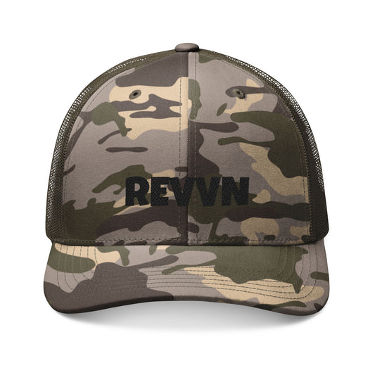 Stylish Camouflage Trucker Hat for Outdoor Adventures