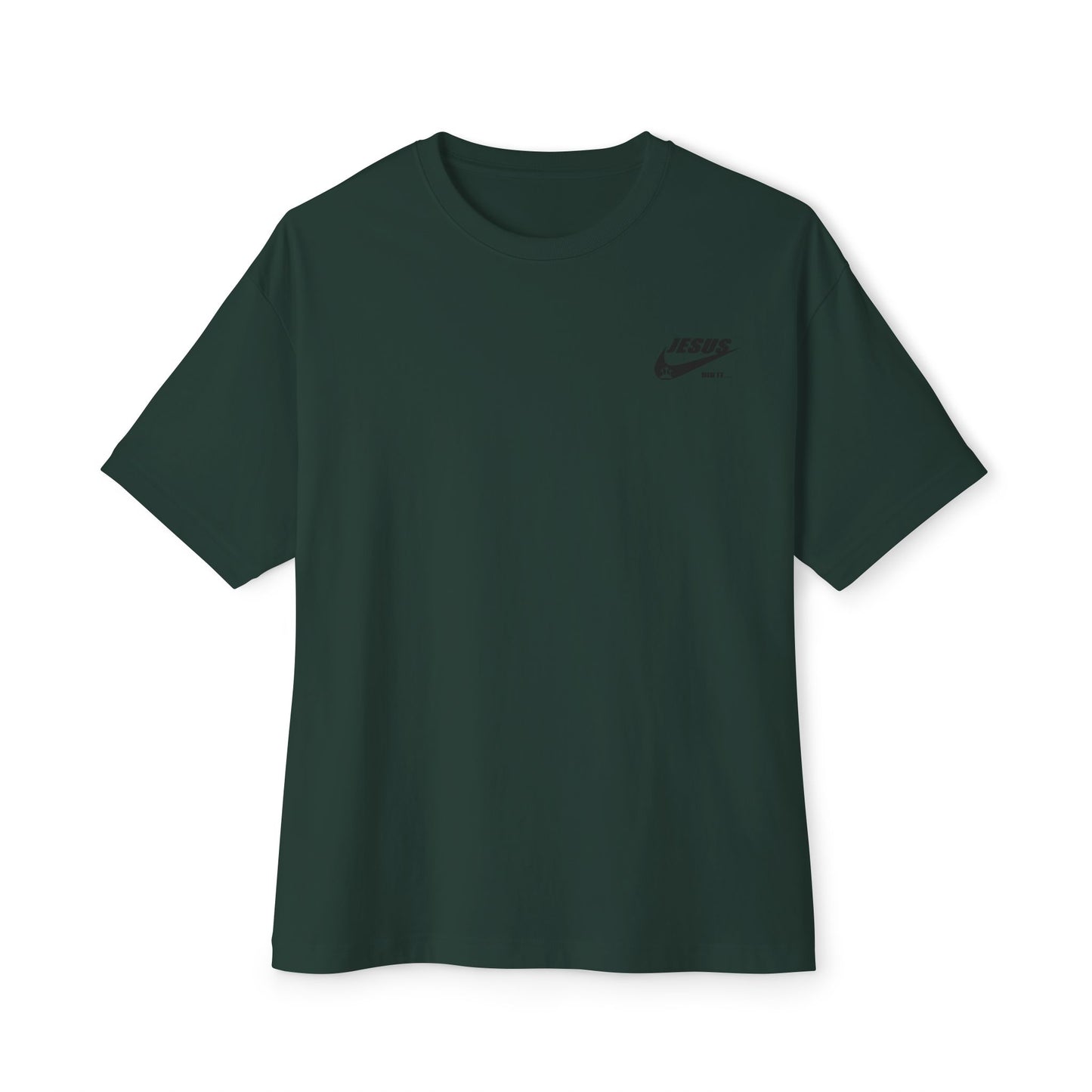 Faith Over Fear Unisex Oversized Boxy Tee