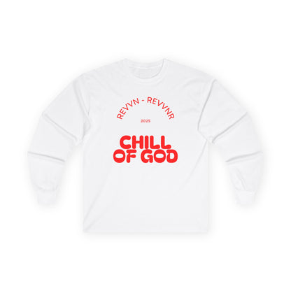 Unisex Long Sleeve Tee - Chill of God Graphic