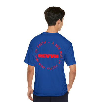 Men's Faith-Inspired Performance T-Shirt - Jesus Saves