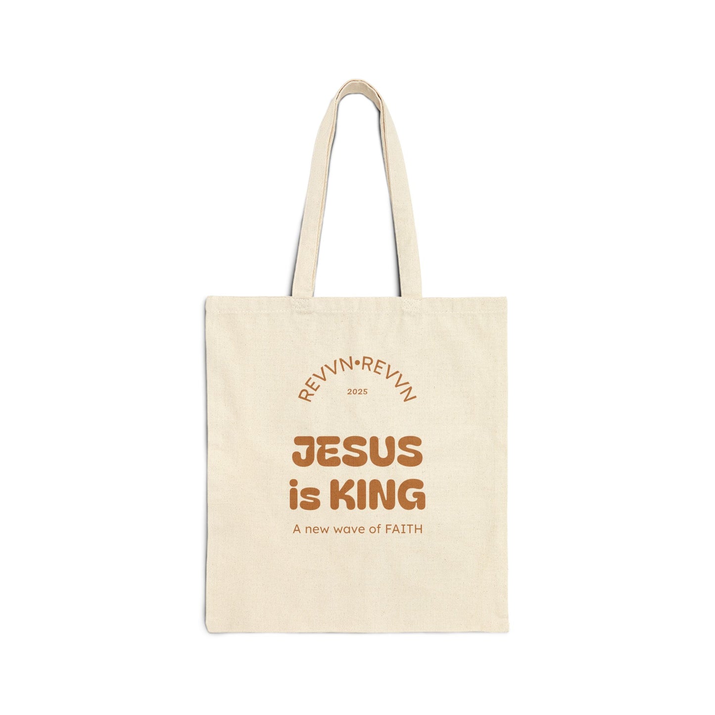 Jesus is King - Cotton Tote Bag