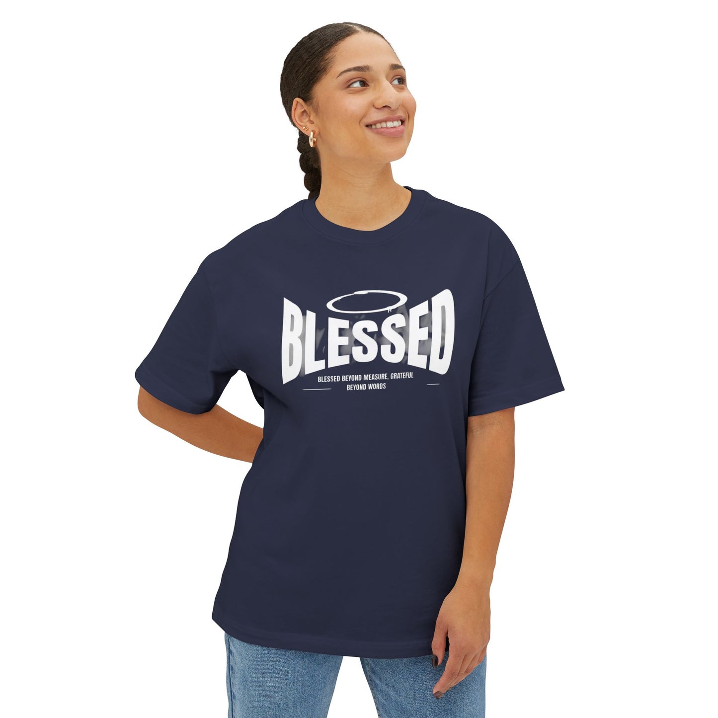 Blessed Unisex Oversized Boxy Tee